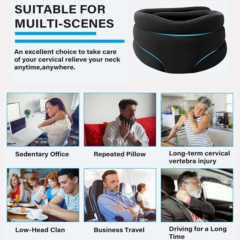 Neck Protection Neck Cover Anti-head Lowering Sponge Neck Support Warm Cervical Spine Cover Neck Support Neck Cover Correction of Forward Tilt