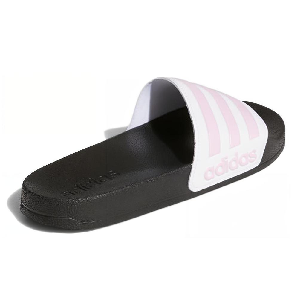 Kids' Adidas ADILETTE SHOWER Quick Dry Slippers Black Pink White FY8843