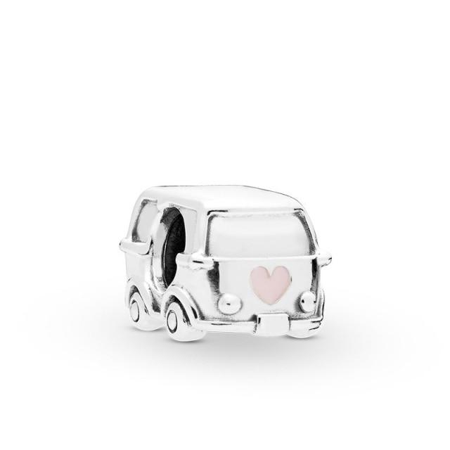 Fashion Charm  Red Love Wine Glass Crown Beads Suitable for  Ladies Bracelet Jewelry