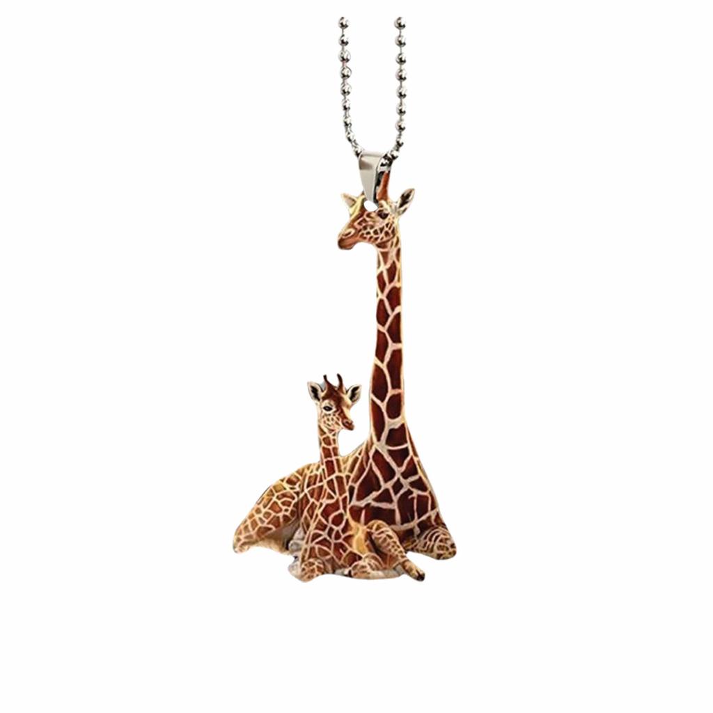 Acrylic Flat Small Deer Pendant Home Decoration Supplies,Funny Animal Wall Hangings