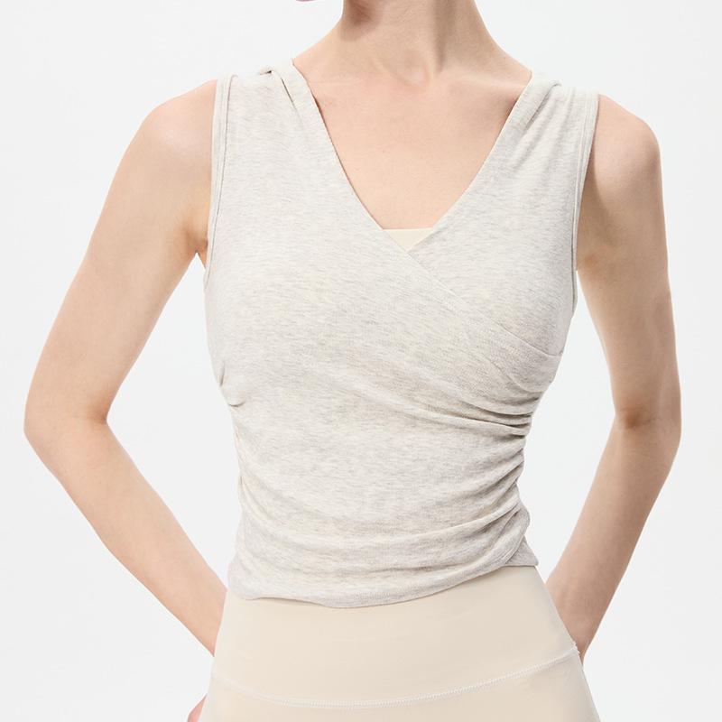 Women's Quick-Dry Hooded Vest: Sleeveless Casual Sports Top for Running & Fitness