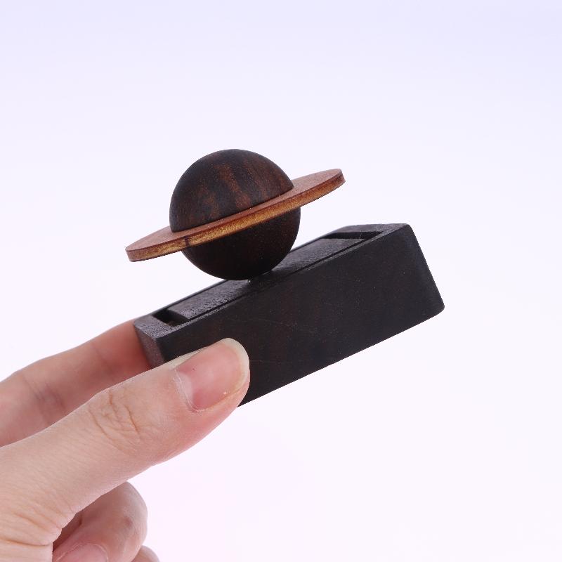 Minimalist Wood Planet Shape Diffuser Aromatherapy Decor For Living Room, Scented Ornament Lucky Gift & Blessing Decor