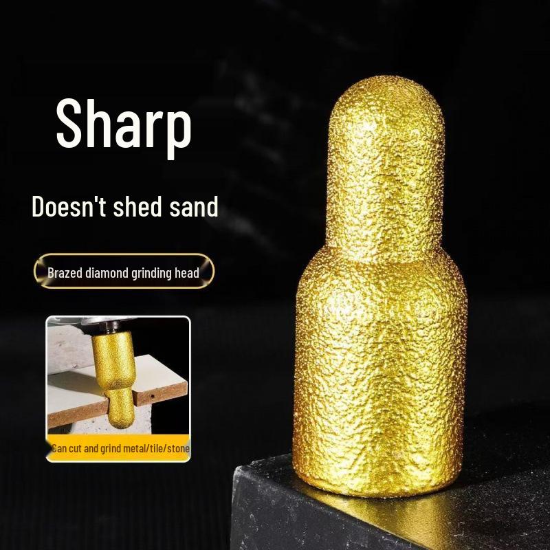 Enhanced Cylindrical Tile Polishing and Edging Grinder Head