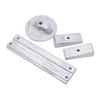 Aluminum Anode Kit 818298A 826134A Rustproof Aluminum Anode Wedge for Verado Optimax Outboard