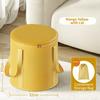 1pc Foot Soaking Tub Leak-Proof Foldable Portable Foot Soaking Bucket With 5 Layer Insulation Deep Knee 37cm Foot Soaking Tub
