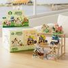 New Micro-grained Windmill House Building Blocks Children's Educational Hand-assembled Toys House Ornaments Gifts