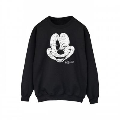 Moletom masculino com rosto do Mickey Mouse