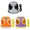 Lightweight Pet Harness With Leash For Cats And Dogs Breathable Polyester Reflective Safety Gear For Walks