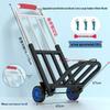 Foldable Handcart for Shopping and Luggage Transport