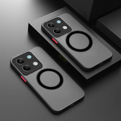 Luxury Matte Magnetic Case For Xiaomi 14 Ultra 14T Pro Mi 13 Pro 12 11 Ultra 10 9 Magsafe Wireless Charge Armor Shockproof Cover