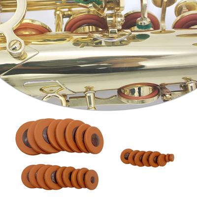 25 ks Polštářky pro saxofon Altový saxofon Polštářky Polštářek Ovčí kůže Zvukový otvor Rezonátor Těsnění pro saxofon Díly pro dechové nástroje