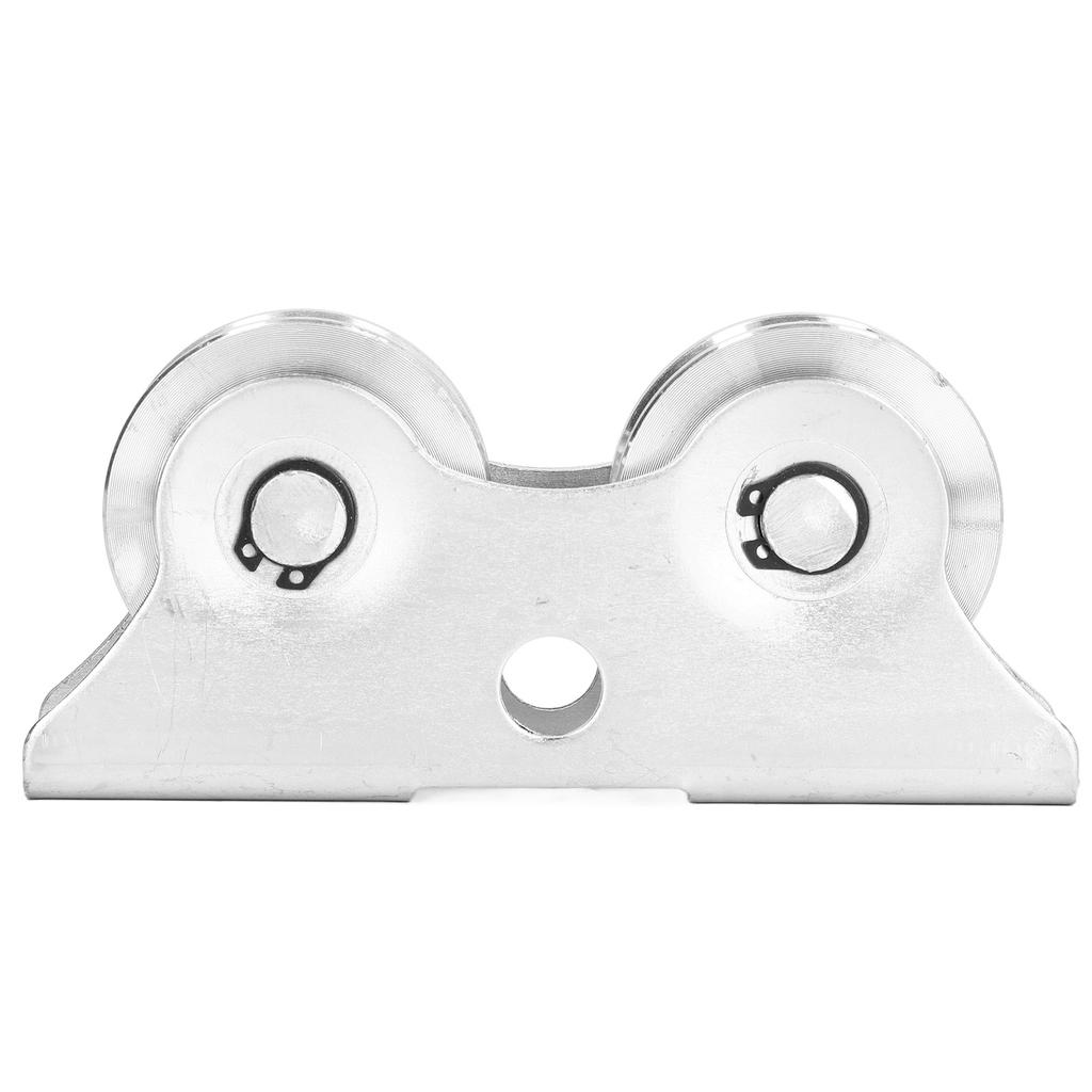 Nutrad V-förmiges Nutrad mit Halterung 45 Stahl für hängende Schiebetore