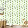 Crocodile Wallpaper White, Lime and Cream for Living Room and Bedroom 50x1000