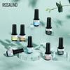 ROSALIND Mini Nail Polish Gel Semipermanent UV Multiple colors Varnish Hybrid Nail Art Soak Off Top Base Coat Regular Gel Lacquer