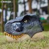 Jurassic Dinosaur Mask Voice Light Sound Effect Party Toy Role Playing Boys Girls Birthday Gift Adult Funny Outdoor Mask Gift