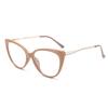 TR90 Anti Blue Light Cat Eye Glasses Women Luxury Designer Retro Eyeglasses for Ladies Optical Frame Fashion