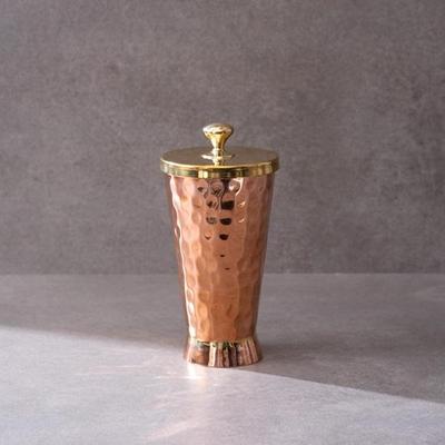 Copper Tumbler Servírovací sklenice na vodu Servírovací nádobí Copper Health Benefits 600 ml