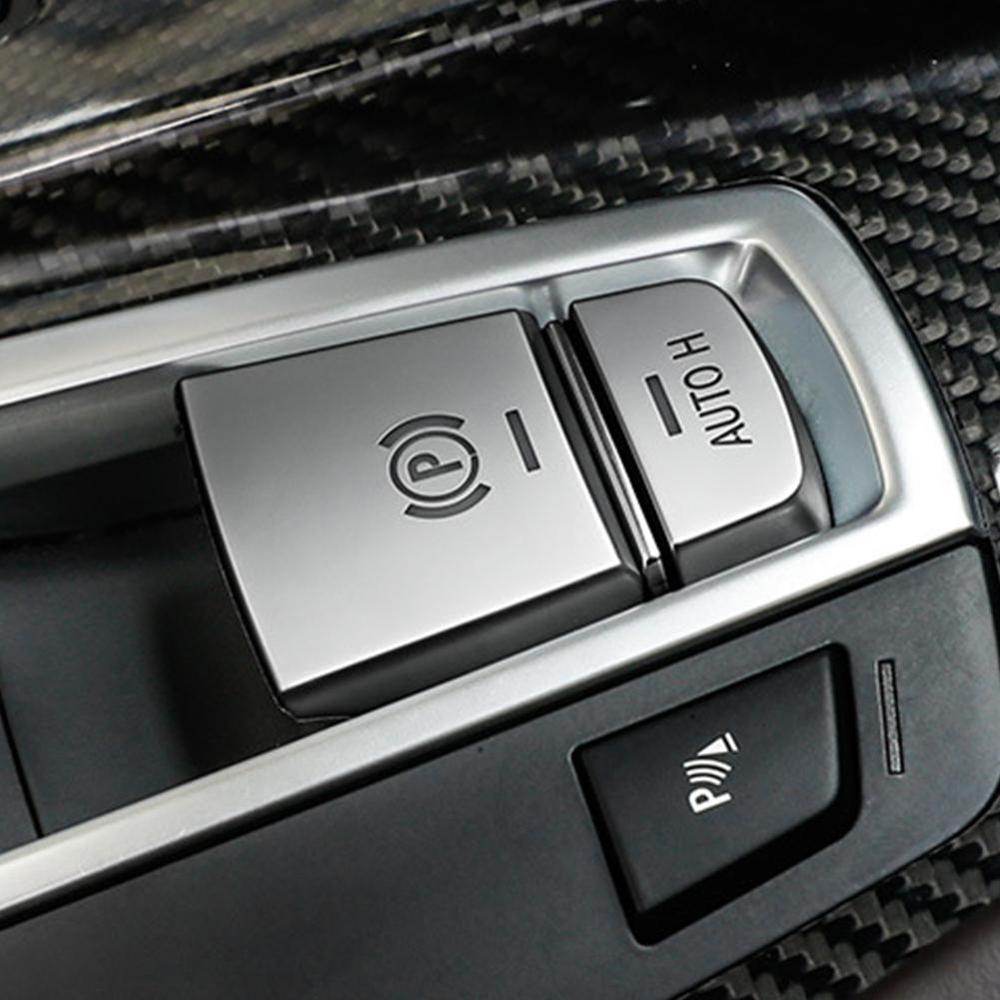 Parking Brake Switch P Button Cover Stickers For BMW F10 F07 F01 F25 F26 F11 F06 F15 F16 X3 X4 X5 X6