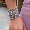 French Light Luxury Zircon Bracelet Women, New Fashion Personality Design Temperament Exquisite High-end Versatile Jewelry 2026