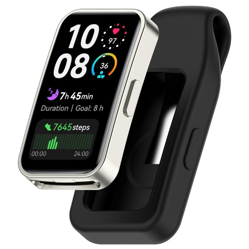 Silicone Clip Holder for Band 10 9 8 Soft Clasp Case Portable Clip Clasp Case Scratchproof Clip Holder Accessory