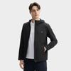 New FILA Jackets Coats Men's Jet Black BK F11M523701F-BK