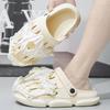 2026 Summer New Men's Slippers Outdoor Garden Clogs Male Casual Shoes Fashion Luxury Sandals Comfort Home Soft Slippers 38-45