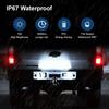 D-Lumina LED License Plate Lights Assembly Compatible with 1999-2013 Chevy Silverado GMC Sierra 1500 2500 3500 HD Suburban Tahoe Cadillac Escalade