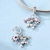 Charms Plataoriginales Cat Dog Butterflybeads For Charms Copper Bracelet Beads Jewellery Making Women'S Gift