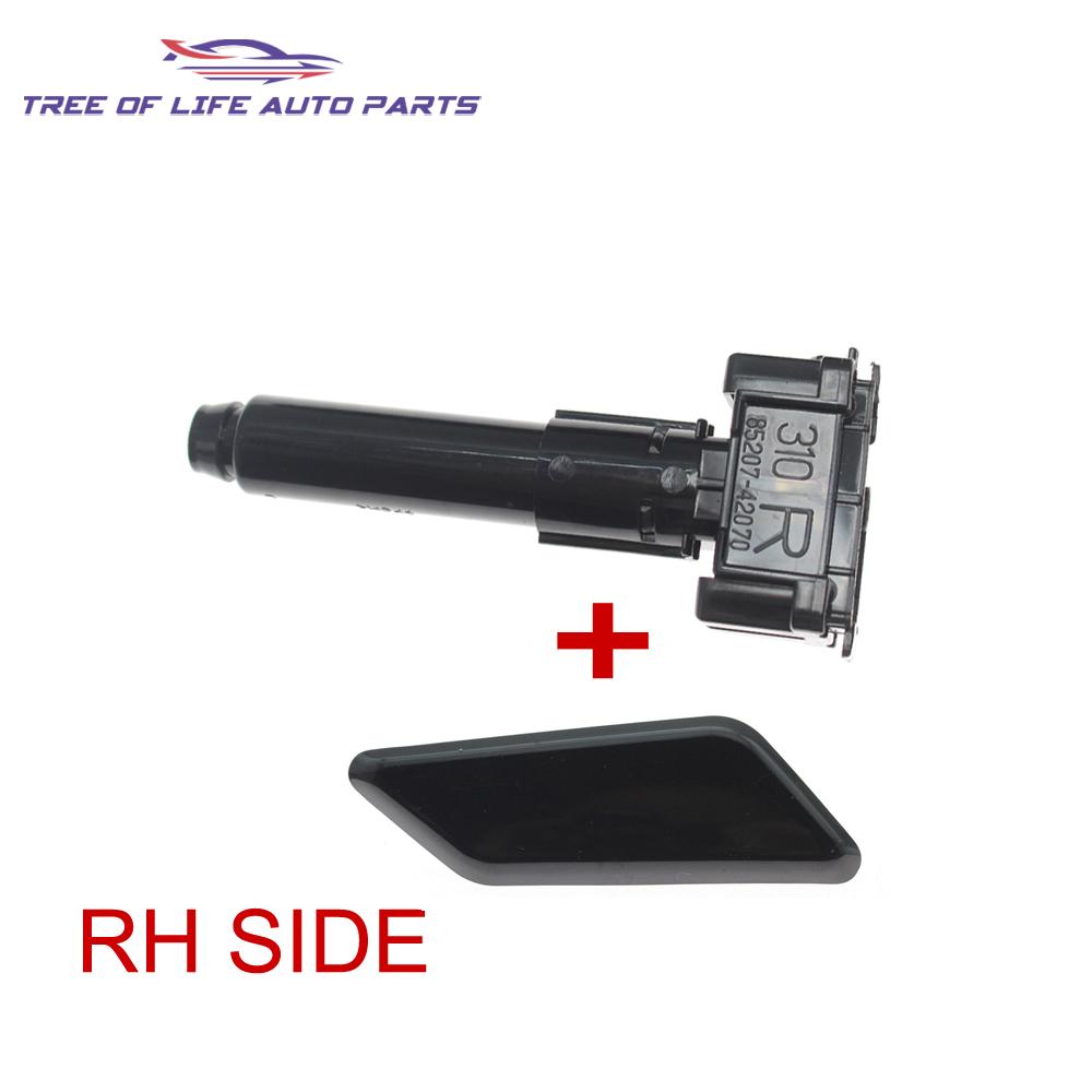 8520842070 8520742070 Front Bumper Headlight Washer Spray Nozzle Jet Cover For Toyota RAV4 XA50 -2024 8535342010 85354-42010