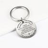 I Pray You'll Always Be Safe Keychain, Key Pendant Accessories Decoration Metal Pendant Keychain, Gift For Men And Women