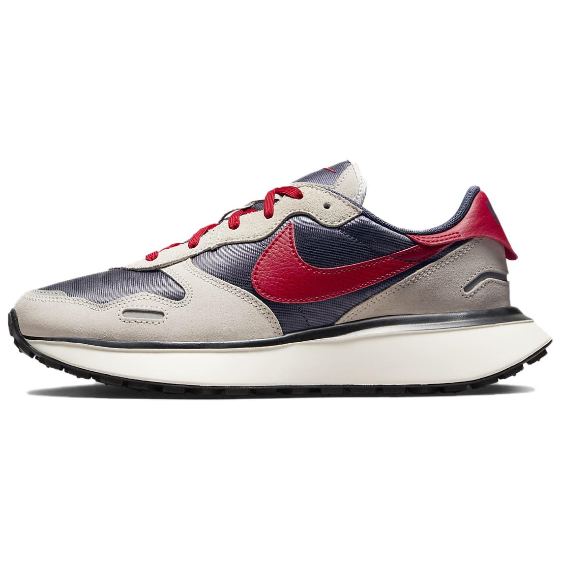 

Nike Phoenix Waffle Thunder Blue Photon Dust Wolf Grey Gym Red Women s Shoes FD2196-400 36.5