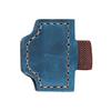 Personalized Magnetic Bookmark Faux Leather Page Holder with Pen Clip Retro Logo Bookmark for Journals Notebooks Book