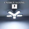 Portable LED Garage Light Bulbs 40W 60W 80W Foldable Super Bright Garage Lighting LED Shop Work Light With Adjustable Panels E27/B22 Screw Socket