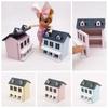 Simulation Miniature Handicraft Building Mini Villa Miniature Doll House Model  Birthday Gifts
