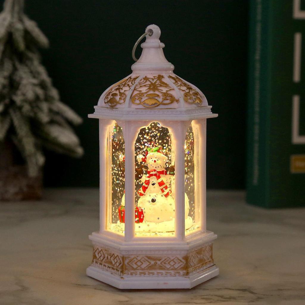 Santa Claus Lantern Night Light – Christmas Gift & Decoration