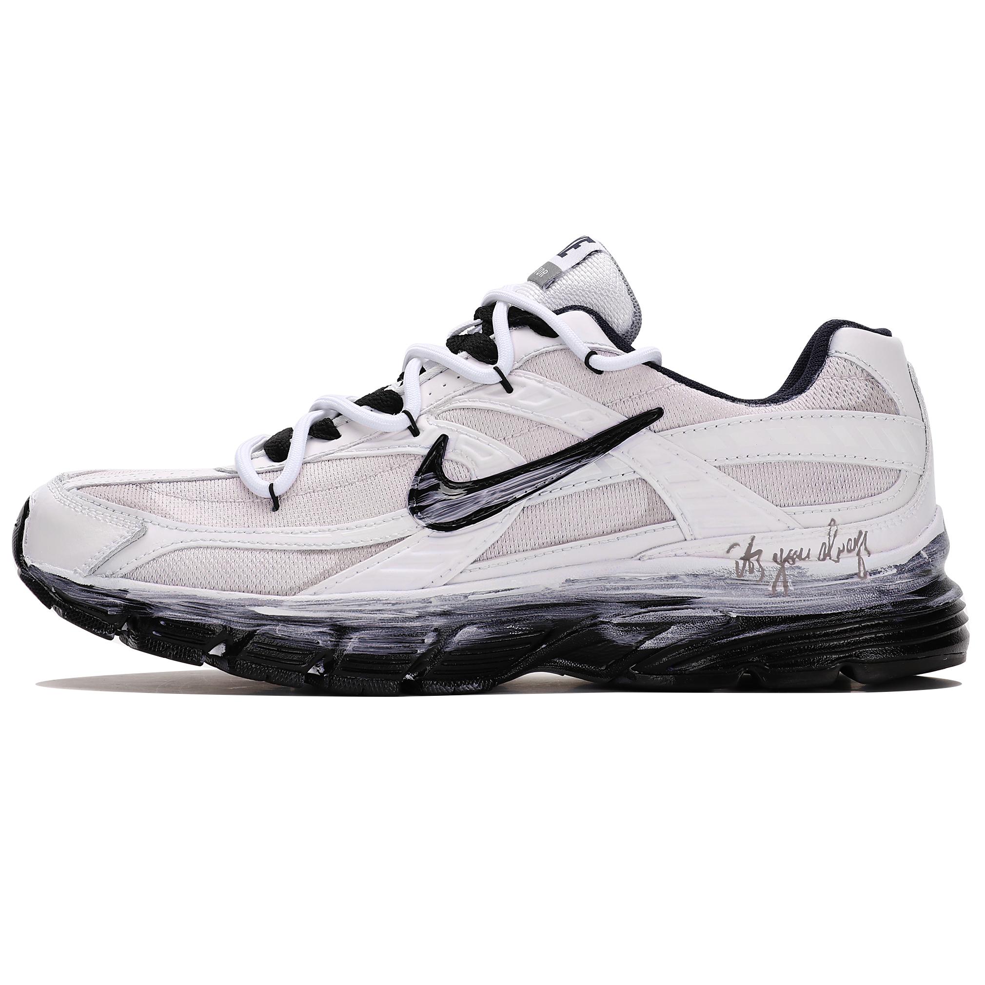 

Nike Initiator Cushioning Abrasion Resistant Low top Running Shoes Men s Brown Gray 394055-101(TeamThree-) 44.5