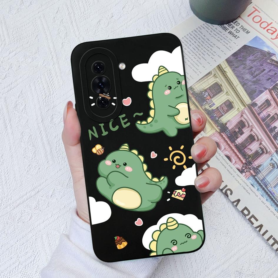 

Для Huawei Nova 8i 6 7 9 10 11 Pro P30 P40 Lite Y61 чехол для телефона милый динозавр мягкий тонкий силиконовый чехол защитный чехол для камеры для Huawei бампер Huawei P30 Lite