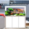 Aquarium Poster Mountain Desert Pattern Self Adhesive 3D PVC Fish   Background Decoration