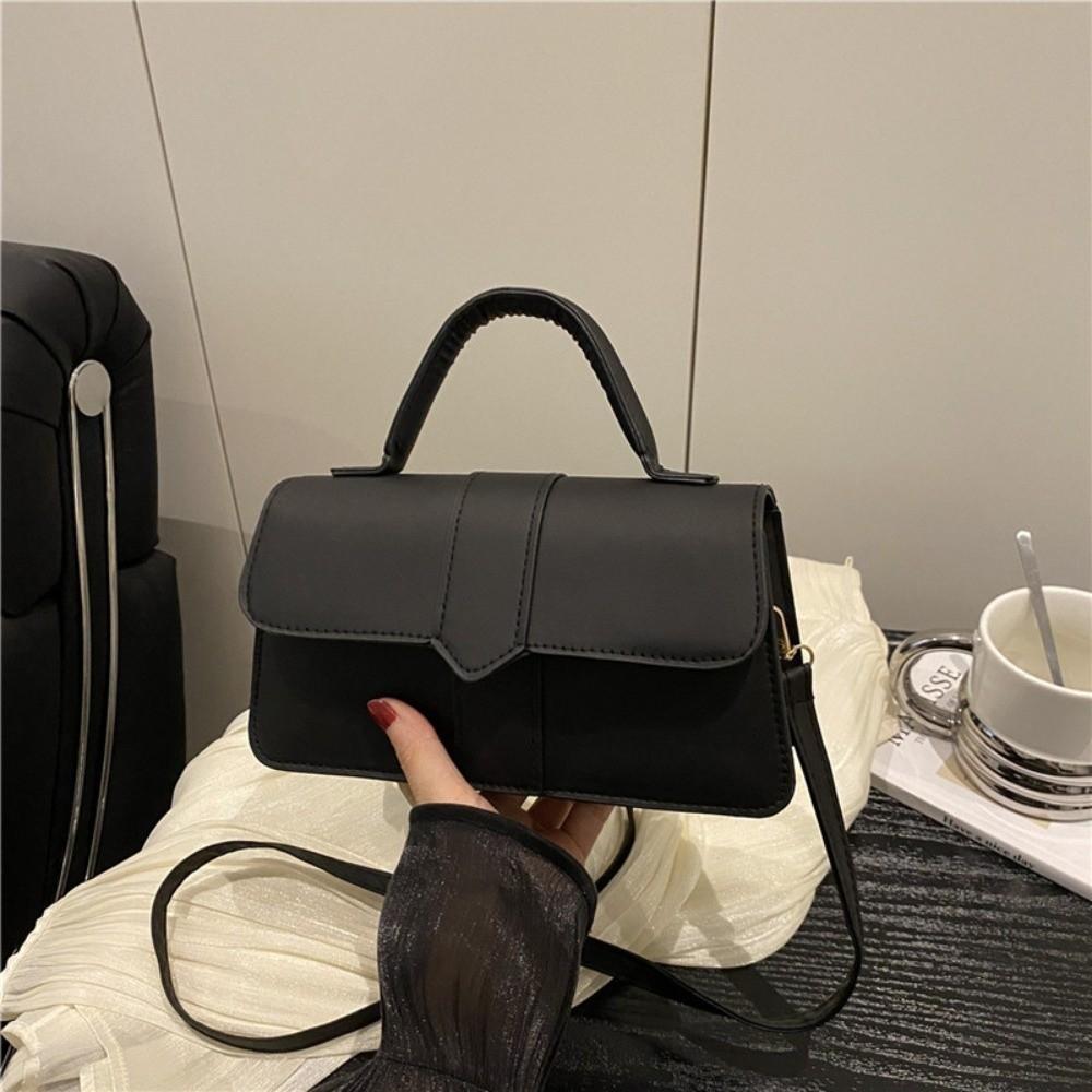 

Casual Pu Leather Shoulder Bag Square Crossbody Bag Women Handbag