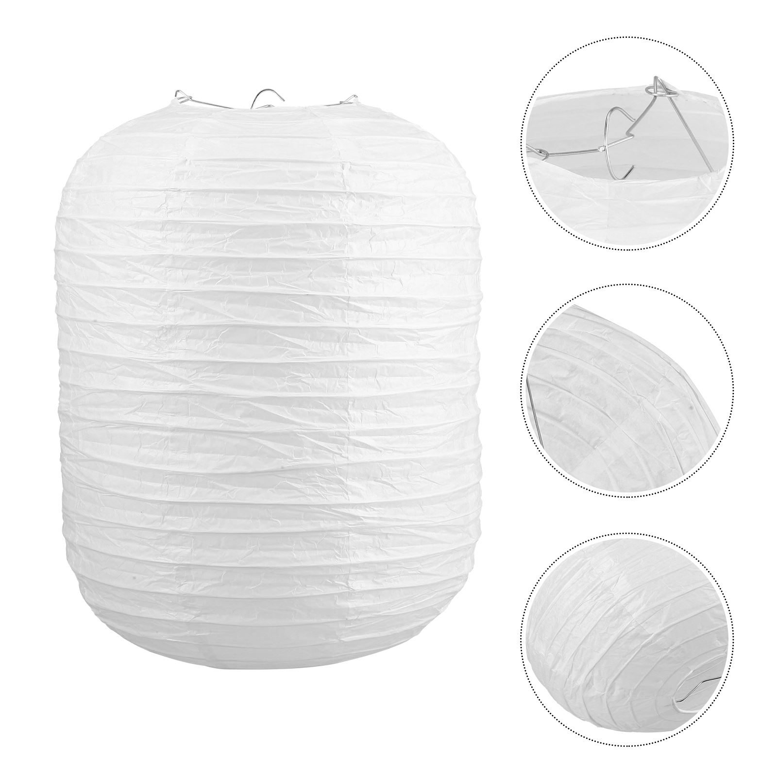 

Folding Paper Lantern Shades Diy Painting Decoration Foldable Lamp Cover For Party Hanging Festival Light Decorative