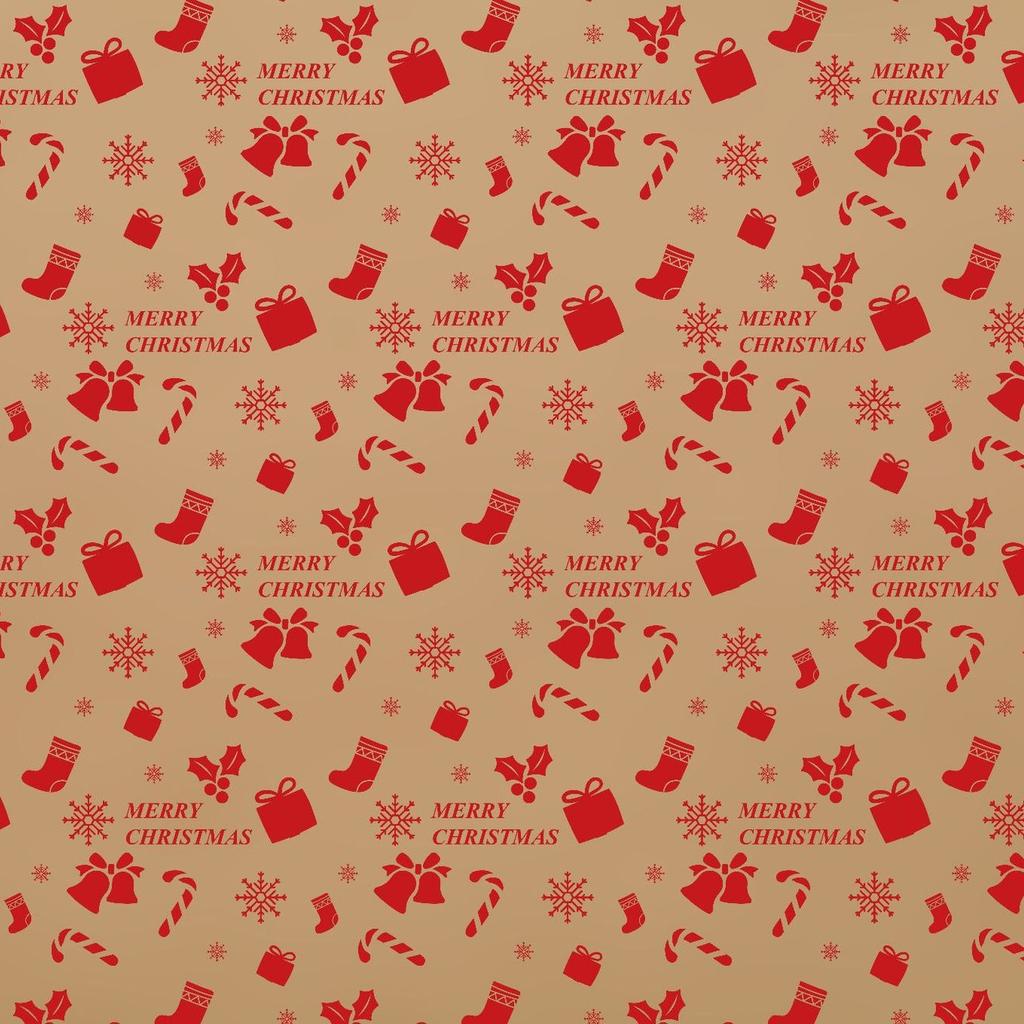 10/1pcs Christmas Wrapping Paper Santa Claus Kraft Gifts Packaging Paper Cartoon Themed Xmas Party Festive Favors 74*50cm