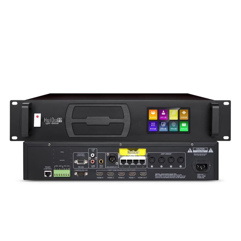 HuiDu QH-8808D Professional Wired Gooseneck Conference Microphone System (CN Version)