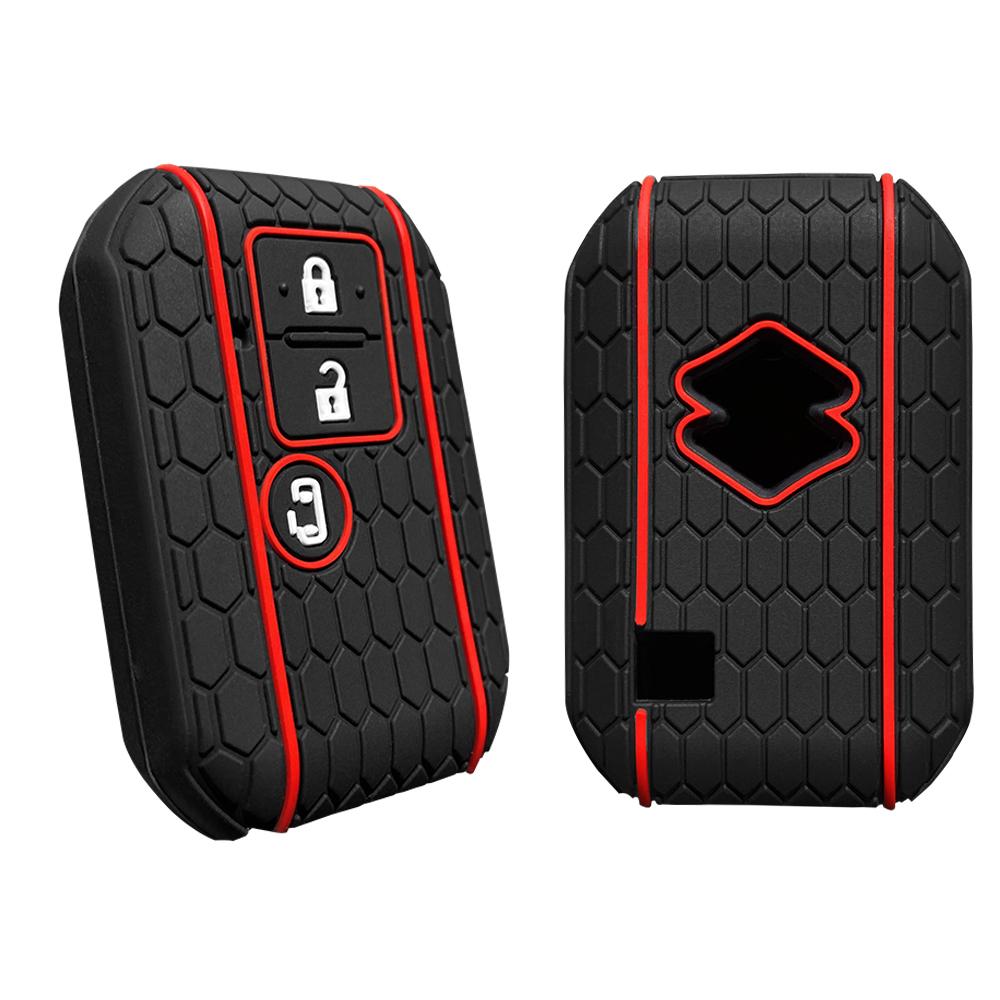 Silikonowe Etui na Kluczyki Pokrowiec na Kluczyk Samochodowy Do Suzuki Swift Ignis Xl7 Wagon R Monopoly Do Suzuki Swift Brelok Uchwyt na Kluczyki