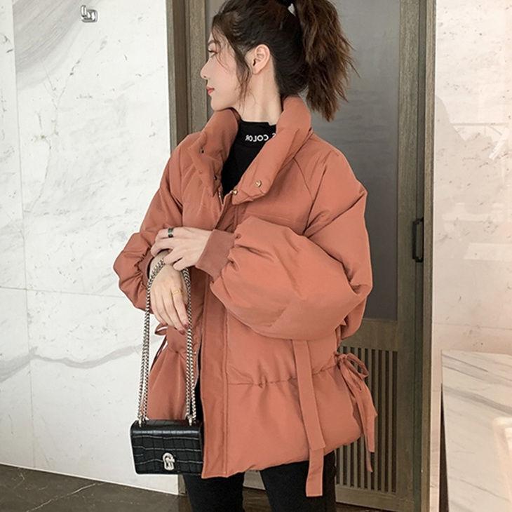 

Осенняя модная пуховая хлопковая хлебная куртка для студенческих толстых женских зимних пальто