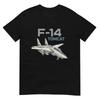 F-14 Tomcat Fighter Jet Military Aviation American Flag Gift T-Shirt