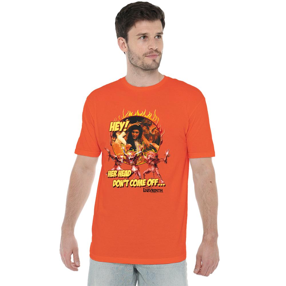 Labyrinth Unisex Adult Hey Head DonÂ´t Come Off T-Shirt