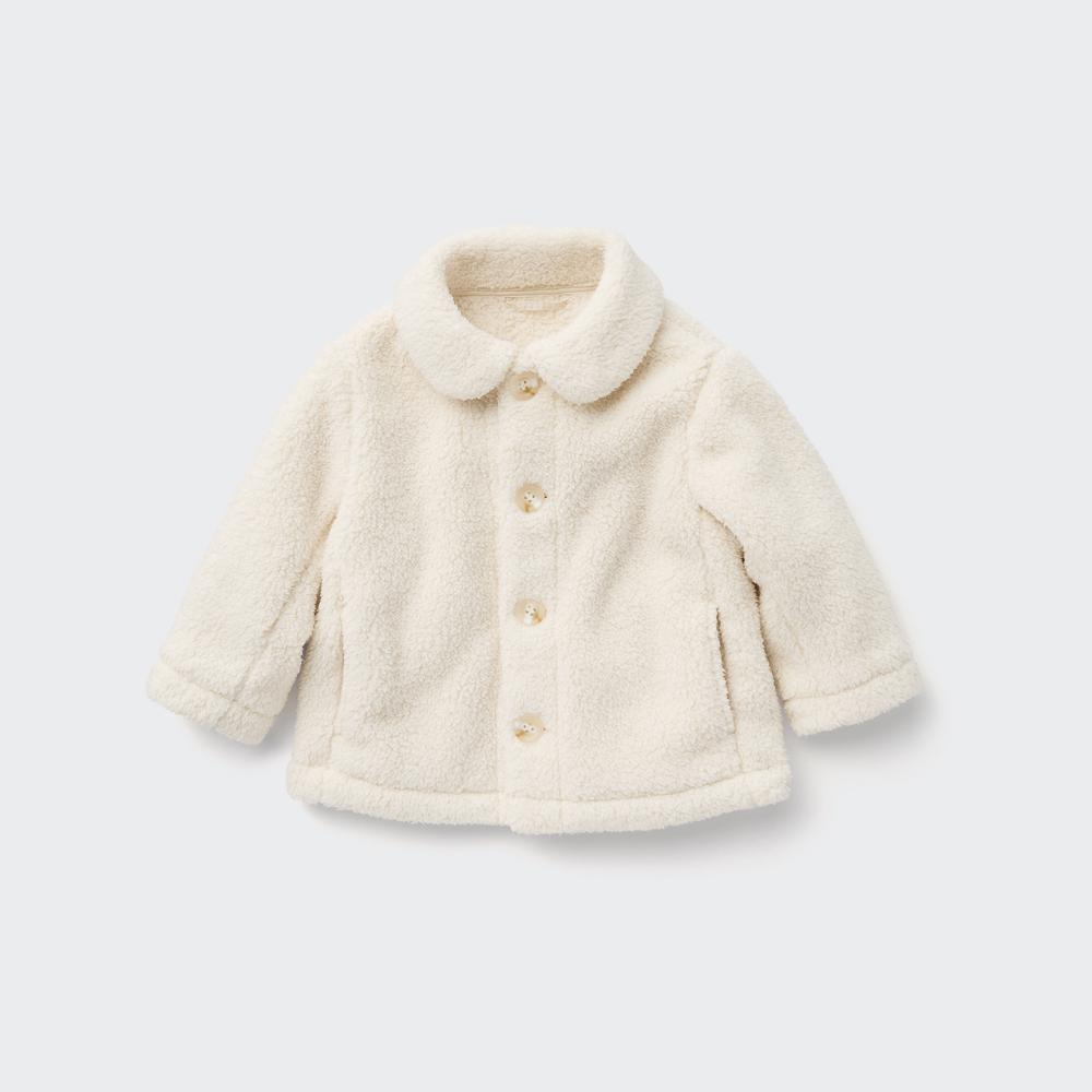 

UNIQLO BT флисовое пальто с искусственным мехом