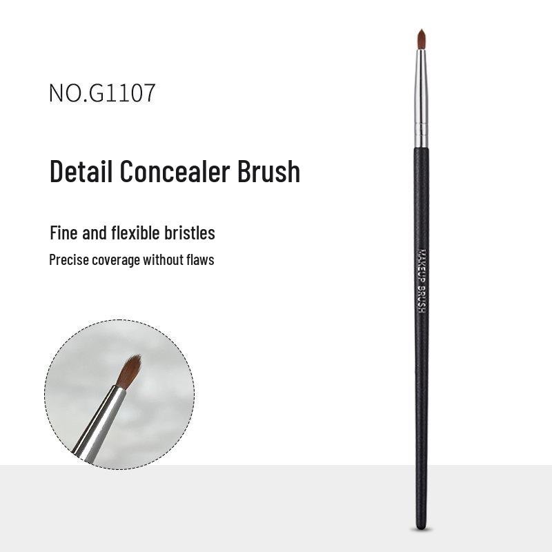 GECOMO T22 Detail Concealer Brush for Precise Coverage of Dark Circles and Blemishes