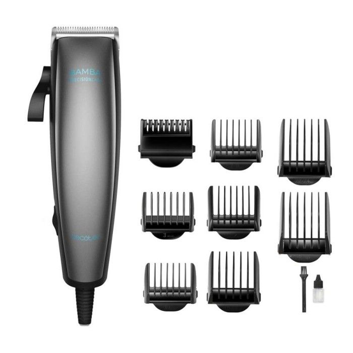 Tondeuse - Cecotec - Bamba PrecisionCare Titanium - Autonomie 60 min - Lames inox titane - 7 peignes