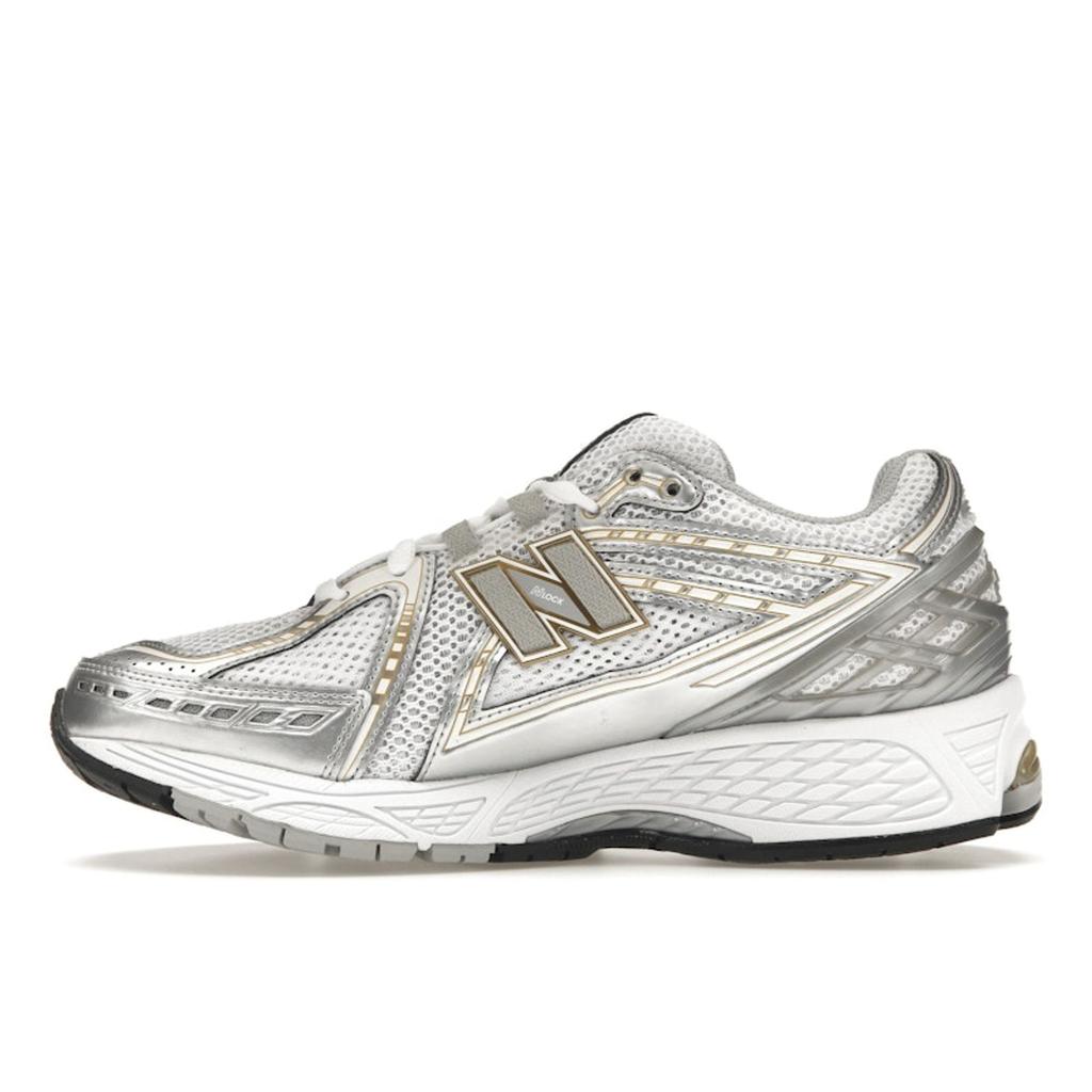 New Balance 1906R White Silver Metallic Unisex Sneakers Rain-Cloud M1906RI